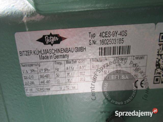 Zestaw sprężarkowy BITZER AZBK2x4CES9YR2 Magnice