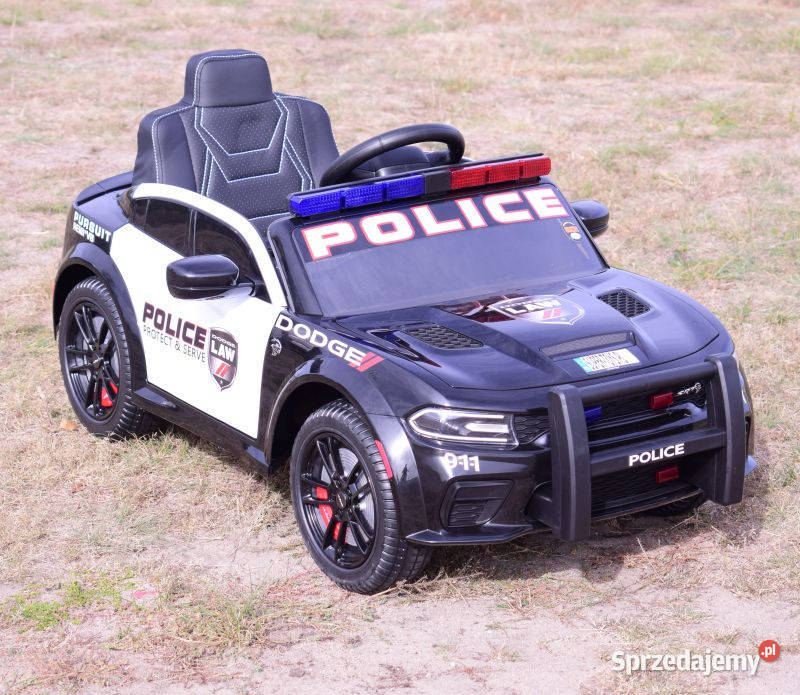 BAWIBUS Auto samochód na akumulator POLICJA Rowerki i pojazdy śląskie Myszków sprzedam