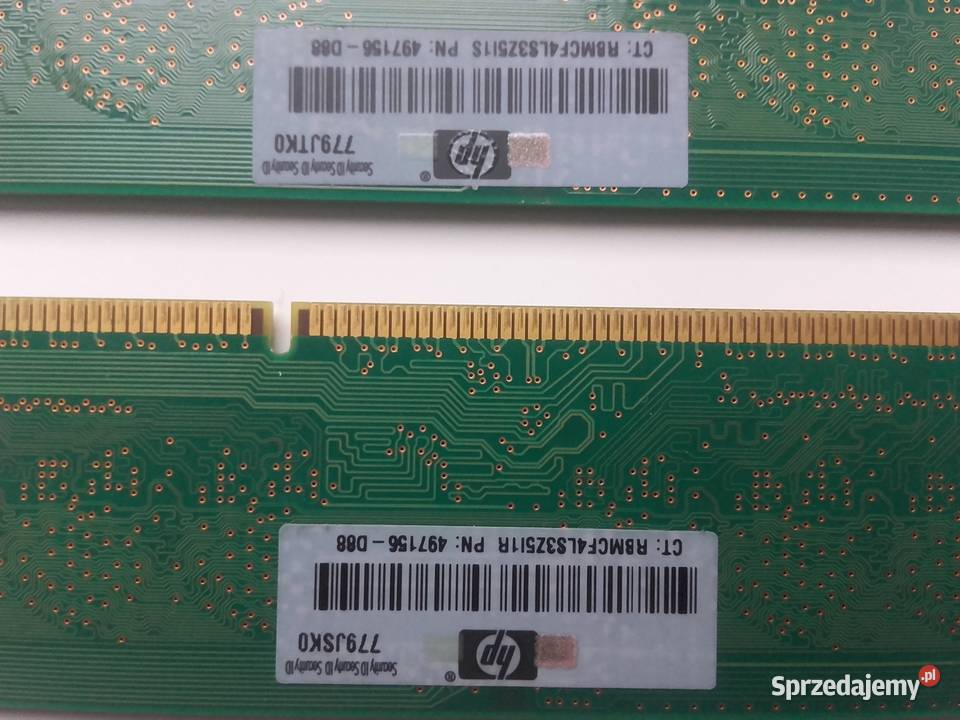 Samsung DDR3 2x1GB 2GB PC3 1333Mhz 10600U0910zzz DDR3 Bydgoszcz