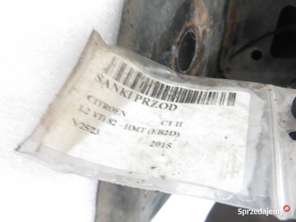 SANKI PRZÓD CITROEN C1 II 12 VTi 82 HMT EB2D Belki zawieszenia