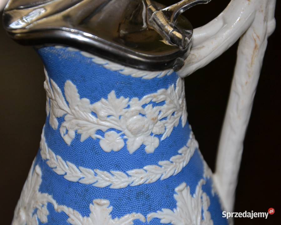 Wiktoriański dzbanek Union William Brownfield Antyki Warszawa