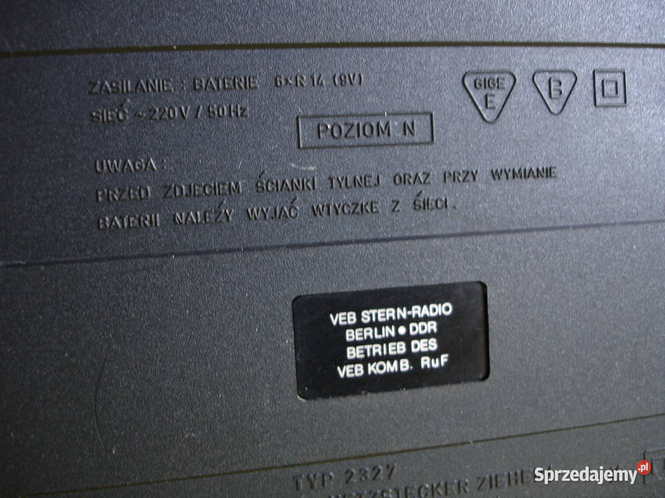 Radiomagnetofon RFT DDR SKR700 Zielona Góra