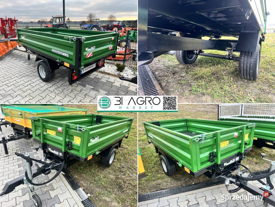 Przyczepka przyczepa DO MINI CIĄGNIKA 152T z Lublin sprzedam