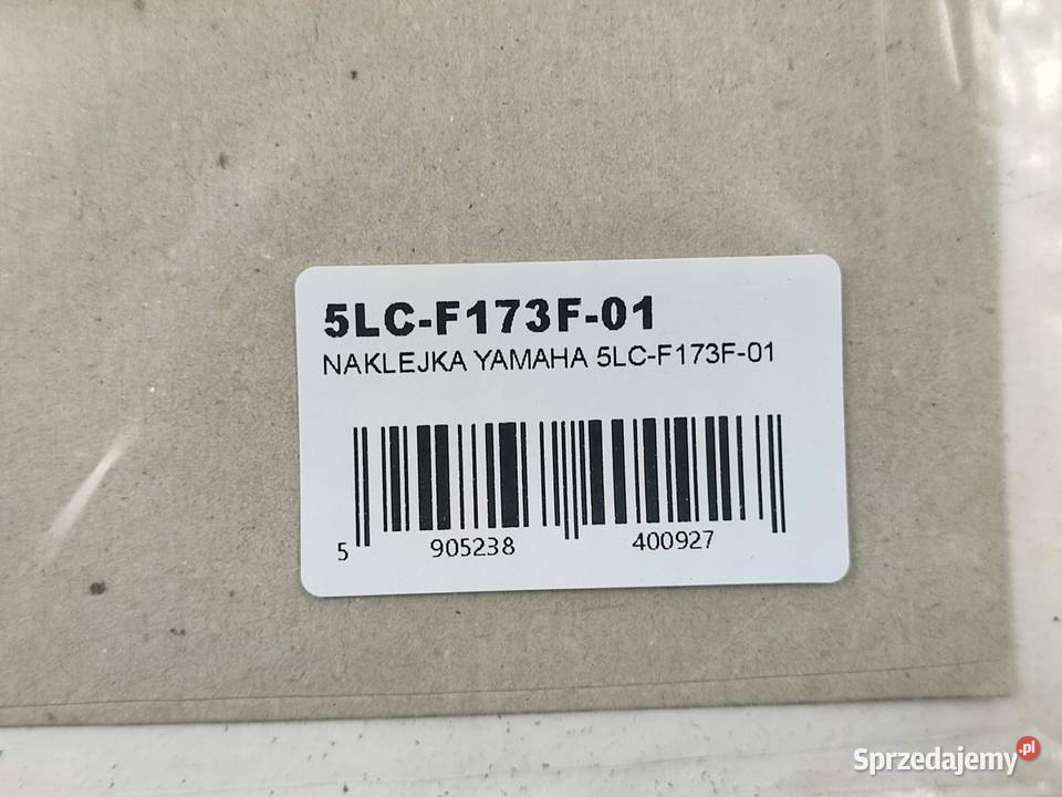 NAKLEJKA NA PRAWY BOCZEK YAMAHA YQ 50 AEROX 2000 sprzedam