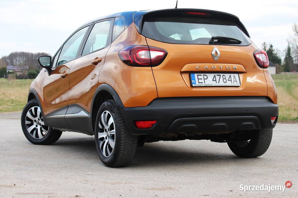 Renault Captur Salon Polska 1 właściciel nieuszkodzony Pabianice