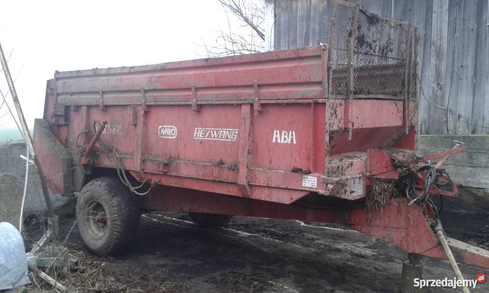 Heywang abh miro rozrzutnik Rozrzutniki obornika Buczyn