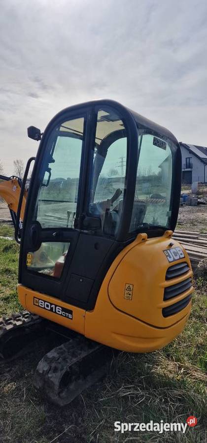 Sprzedam jcb 8016 2012 super stan Świętochłowice sprzedam