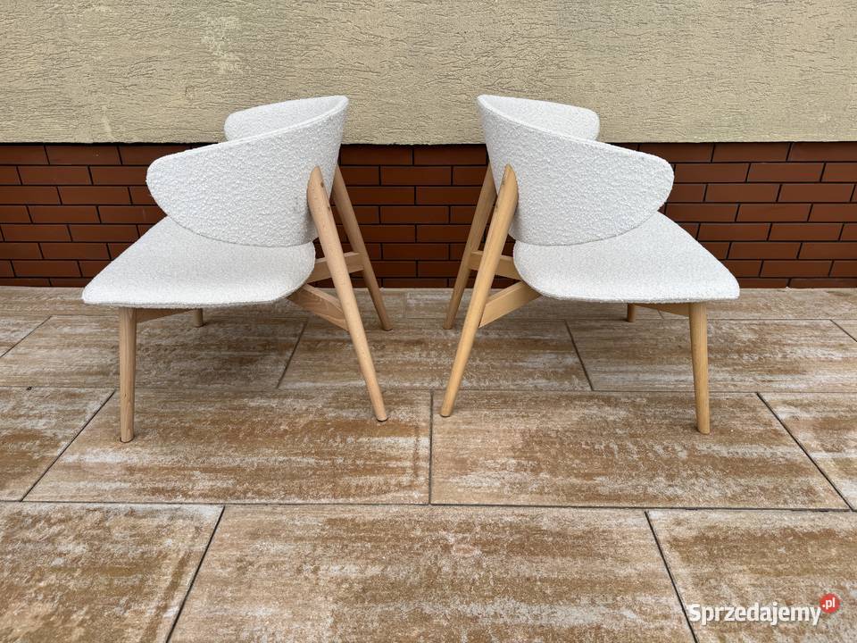 Fotel nowoczesny design boucle fotele krzesła Fotele Sulbiny