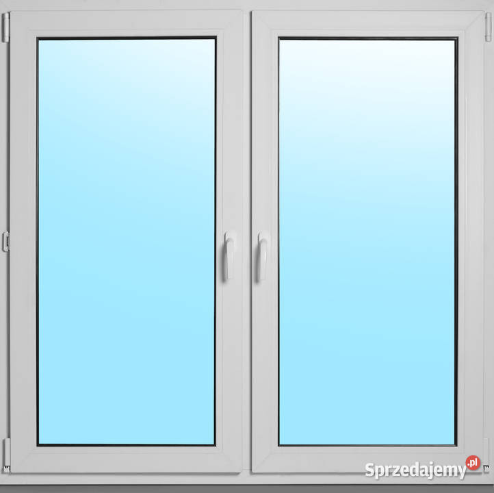 OKNO PCV 1465x1635 OKNA BIAŁE PVC RU RĘKI LUPOL Łask