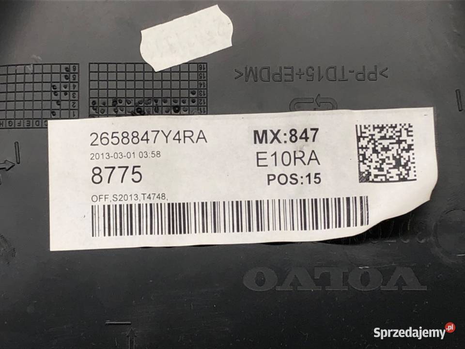 BOCZEK DRZWI TYŁ PRAWY VOLVO XC60 I SUV 0817 podkarpackie sprzedam