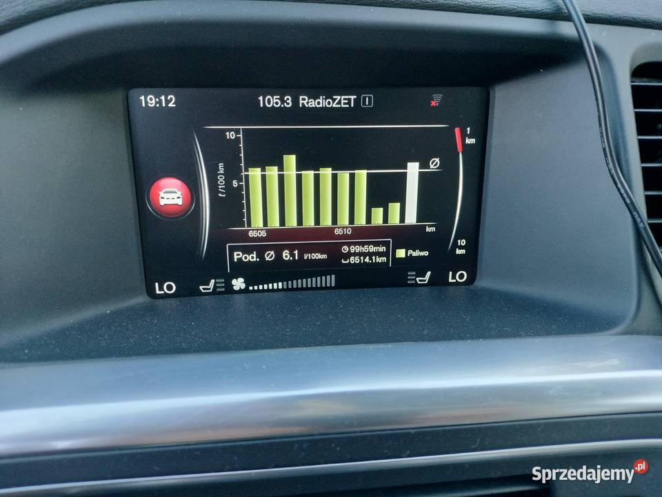 Volvo V60 możliwa zamiana podgrzewane fotele Okonek