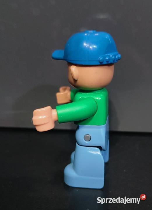 Lego Duplo Figurka Ludzik Niebieska Czapka i
