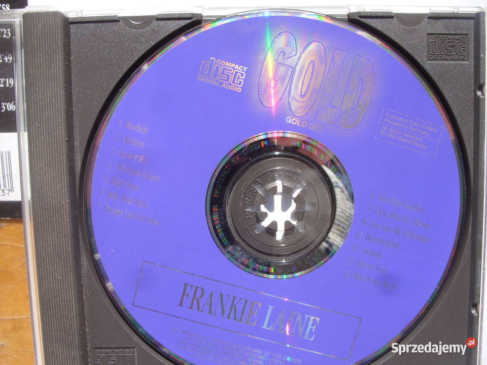 PLYTA CD POP FRANKIE LAINE GPLD Wołów