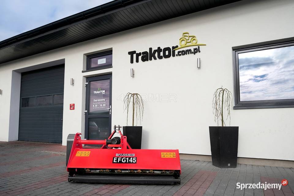 Kosiarka bijakowa EFG 135 4FARMER czerwona nieuszkodzony podkarpackie Tajęcina
