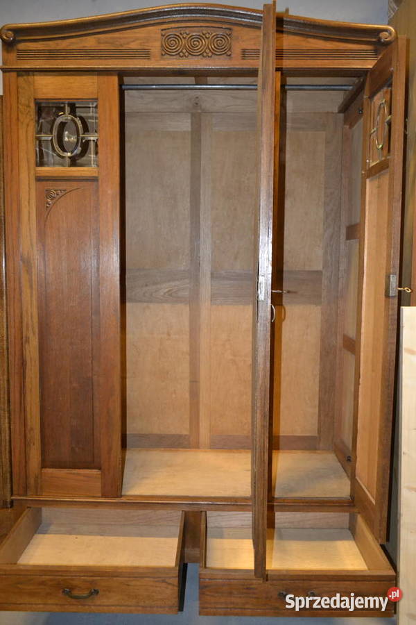 szafa francuska lata 30 dąb śląskie Będzin sprzedam