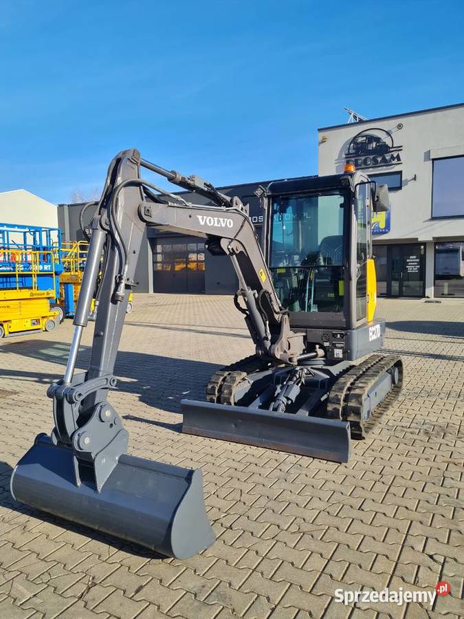 Minikoparka VOLVO EC27D 2018 małopolskie Dąbrowa Tarnowska