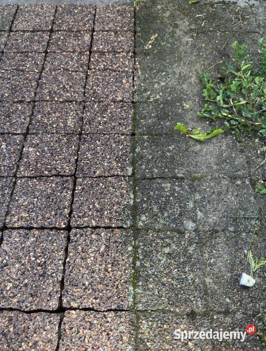 Mycie kostki brukowej betonu elewacji domów Rzeszów