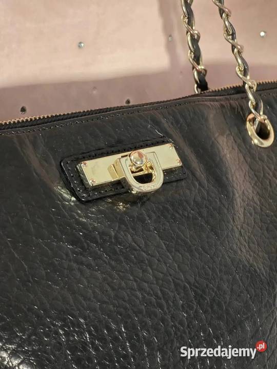 Torebka DKNY Vintage Skórzana 100 Oryginał Stan Torby i torebki Warszawa