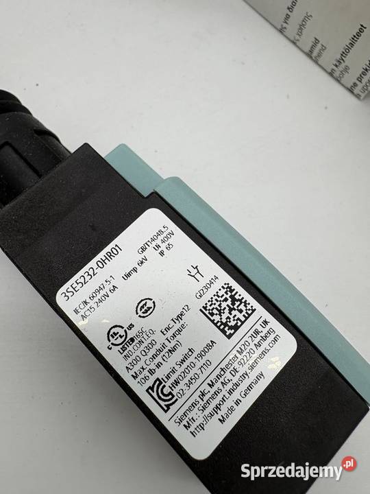 Siemens 3SE52320HR01 Limit switch sprzedam