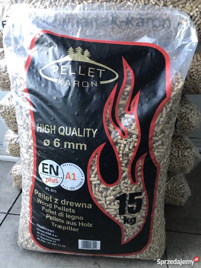 Pellet Karoń 6 mm ENplus A118 MJ Pelet drzewny dolnośląskie Syców