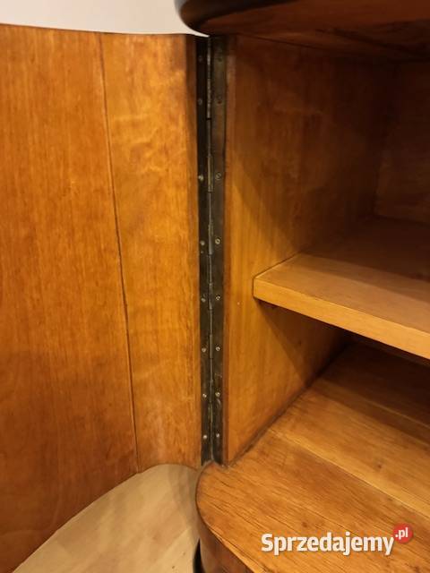Biblioteczka antyk mebel z lat 50tych z czasów
