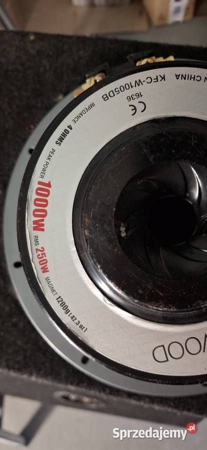Skrzynia basowa kenwood 1000watt