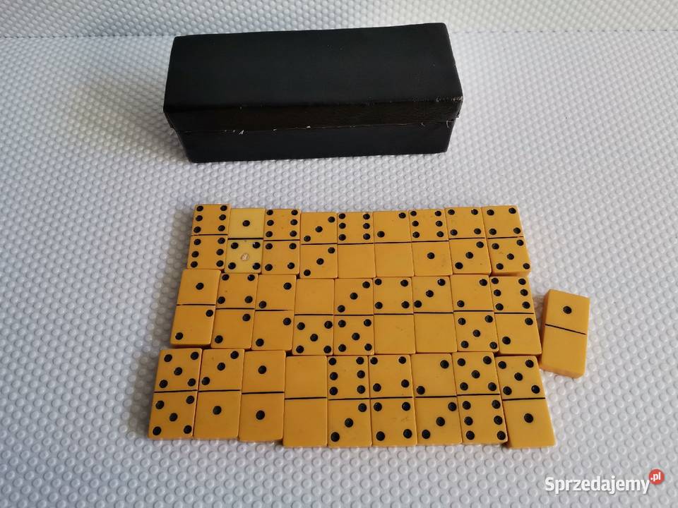 Stara gra PRL Domino bakelit Katowice