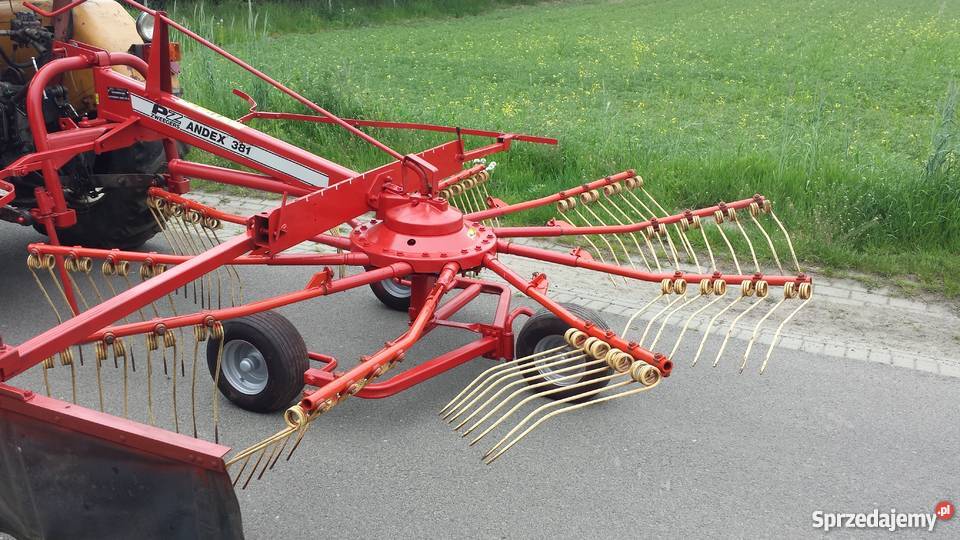 Zgrabiarka PZ Andex 381 deutz fahr claas fella Motoryzacja Poddębice