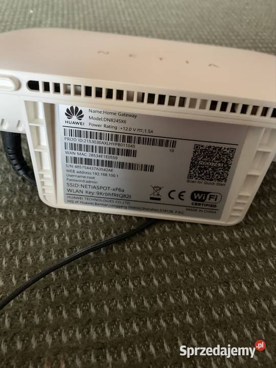 Router WiFi do światłowodu sprawny Huawei Łódź