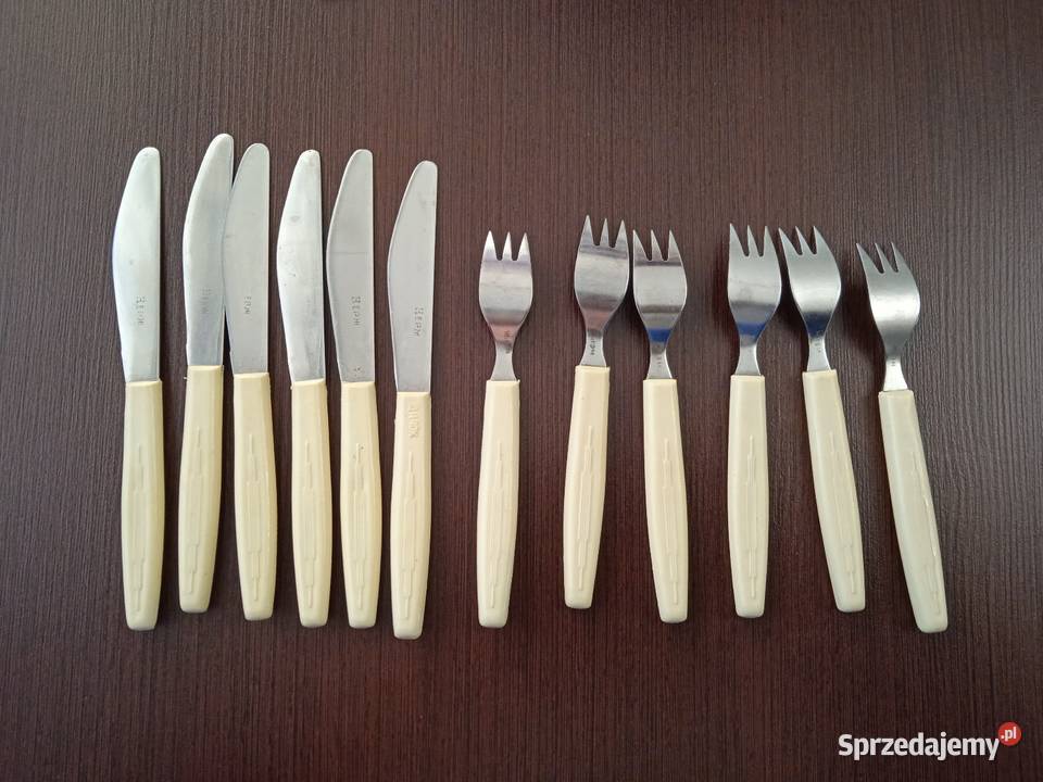 Sztućce z ZSRR Noże i nożyce kuchenne Pabianice sprzedam
