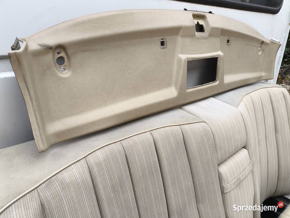 Mercedes W124 podsufitka kremowa niebo pod