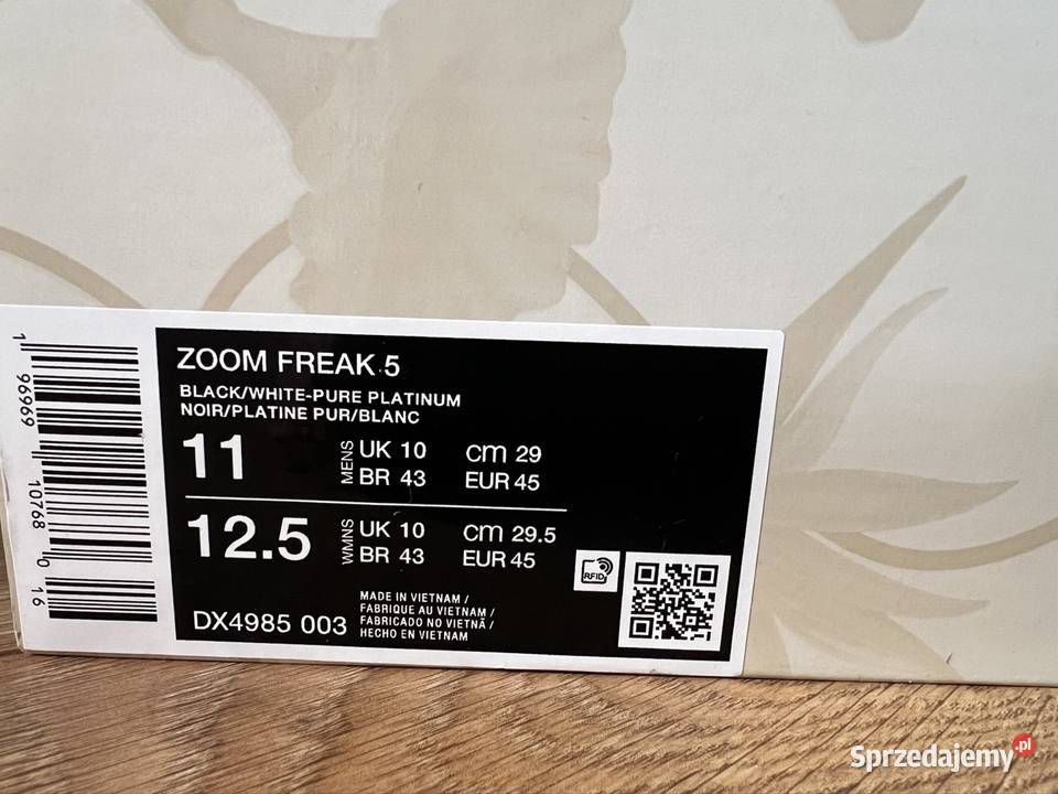 Buty Nike Zoom Freak 5 Sportowe sprzedam