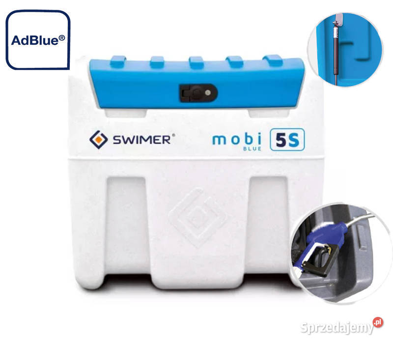 Zbiornik mobilny na AdBlue 200L Mobi 5S Blue Pozostałe Legnica