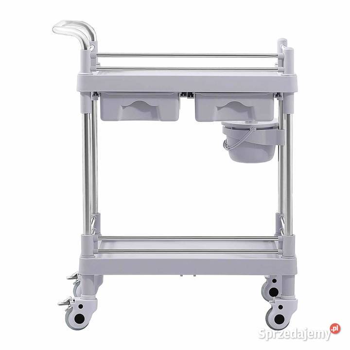 Wózek laboratoryjny 2 półki 53 x 38 2 szuflady Częstochowa