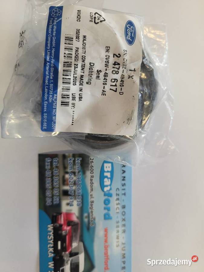 USZCZELNIACZ PÓŁOSI FORD 2478617 CV6W4B416AE Radom