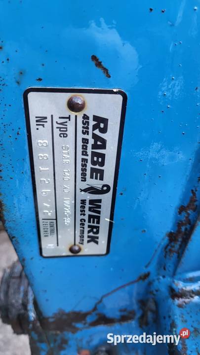 Pług Rabe 4 skiby Działoszyce