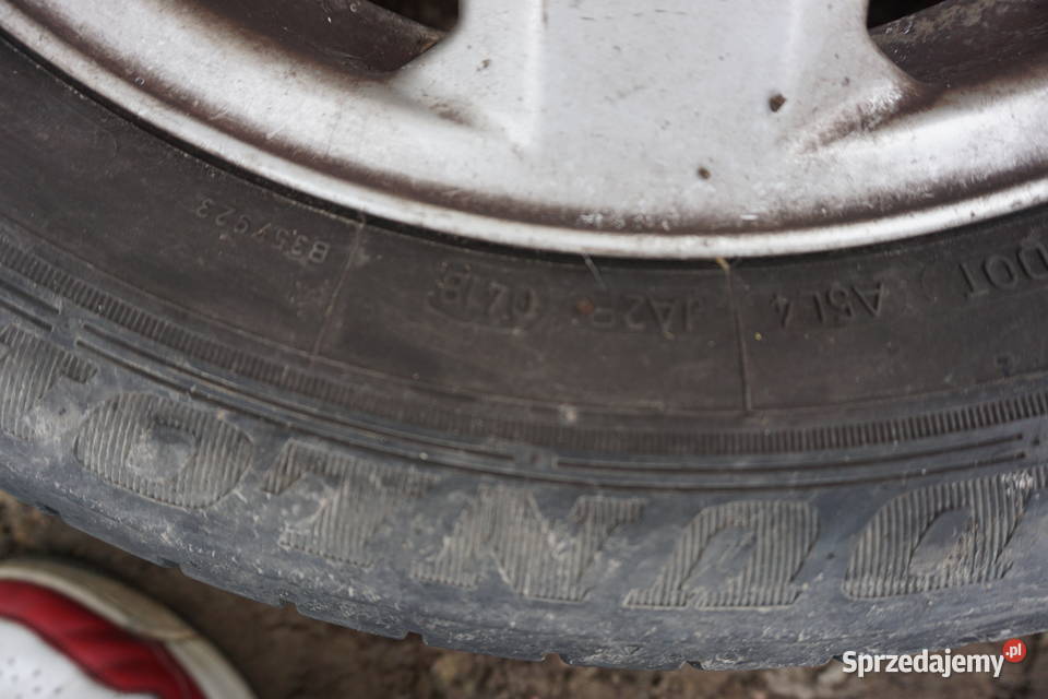 koła aluminiowe SKODA 5x100 octavia opony letnie sprzedam