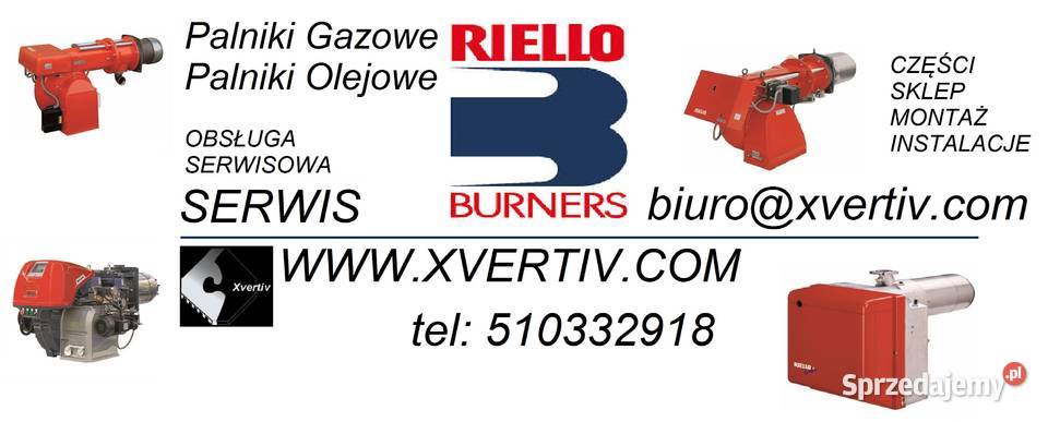 Riello Palniki części serwis Palniki Gazowe Kraków