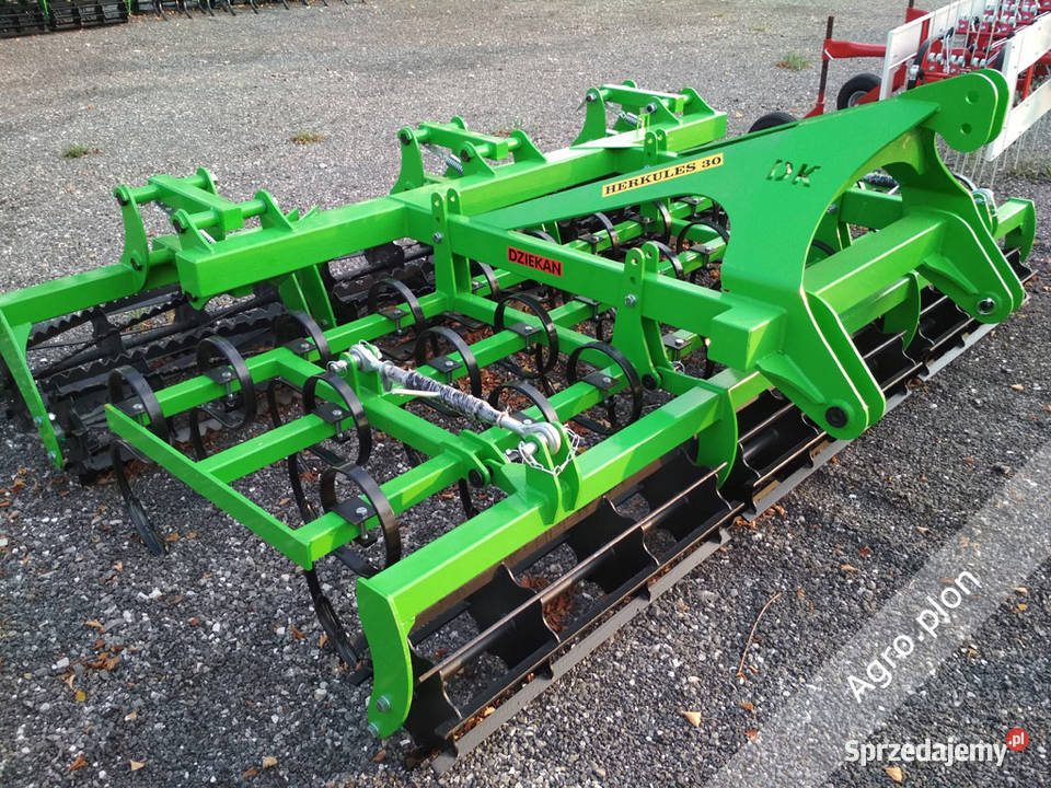 Agregat uprawowy z wałem przednim HERKULES