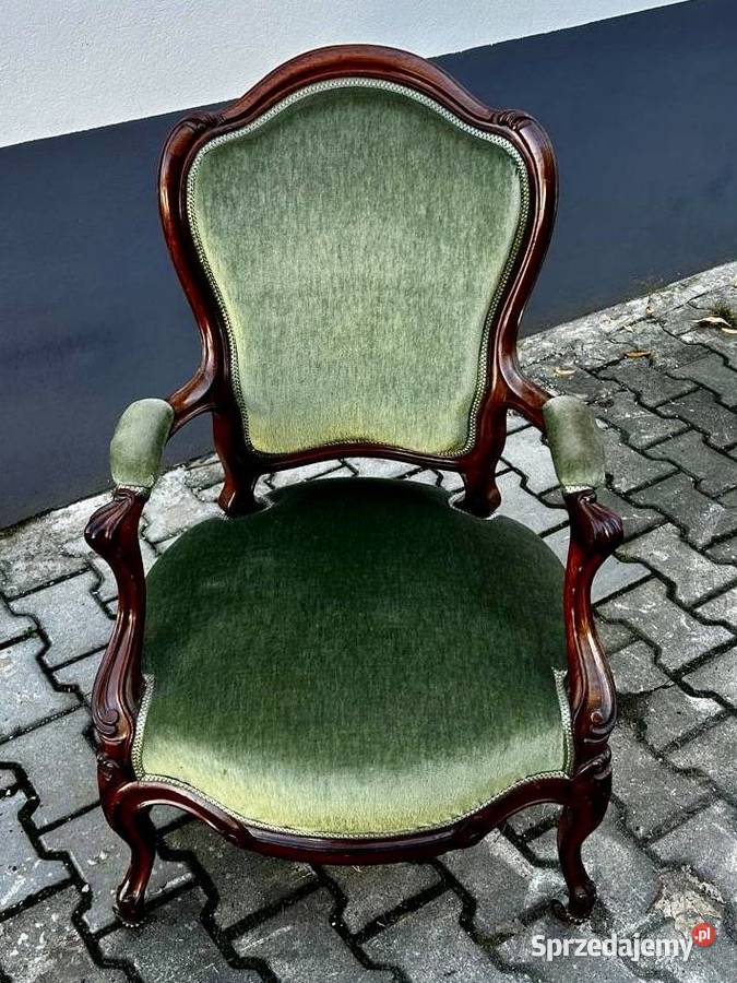 Okazja Piękny stylowy fotel śląskie