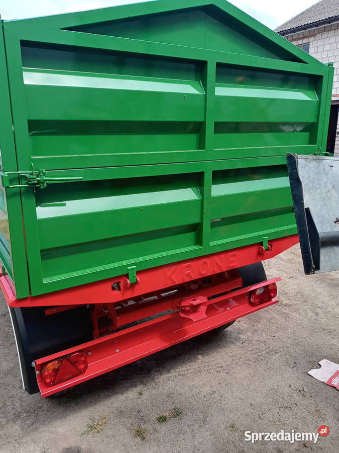 Przyczepa dwuosiowa wywrotka 68 ton 23 stronny Krone Siemkowice sprzedam
