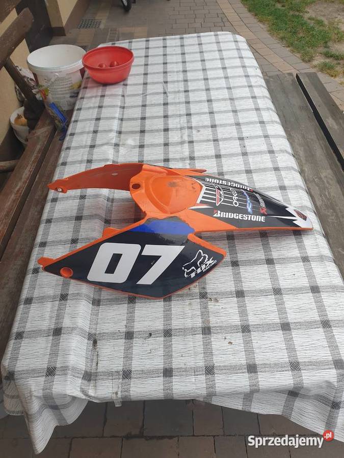 Części plastiki boczki owiewki osłony ktm