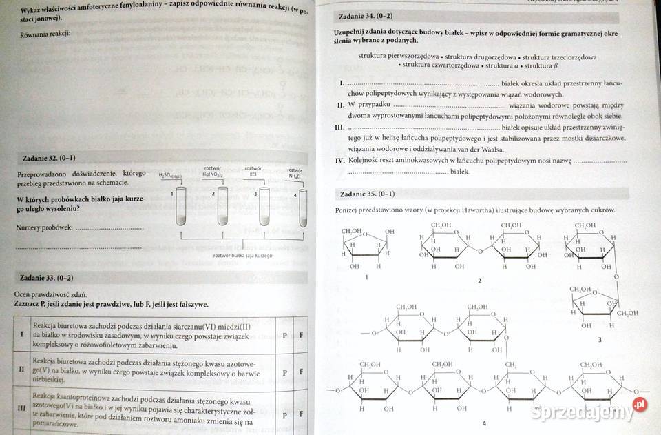Matura Chemia Poziom rozszerzony Opis arkusze lubelskie Chełm