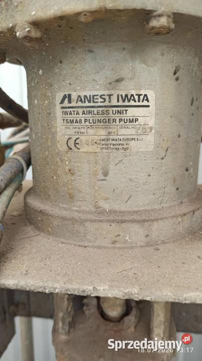 pompa na sprężone powietrze farbiarska iwata