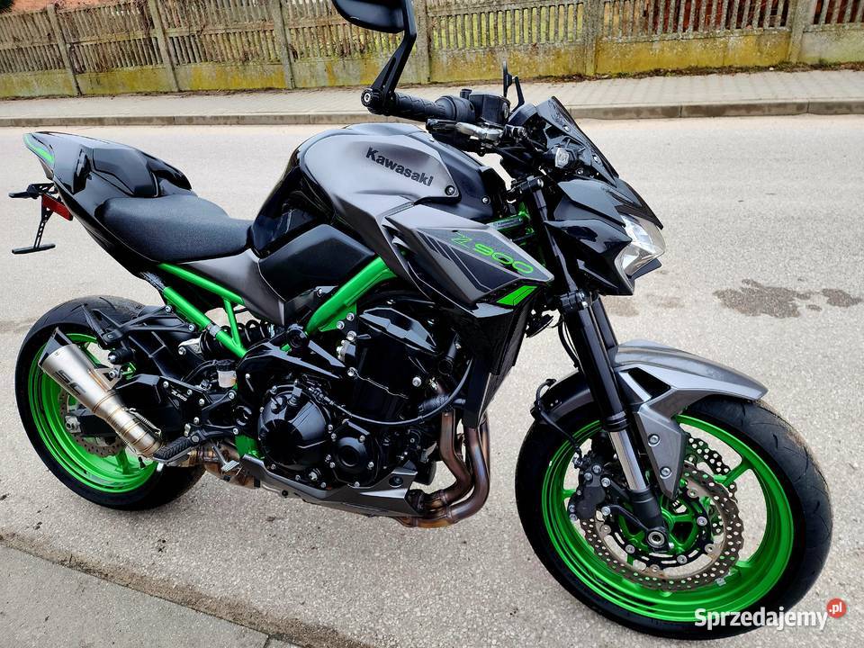 Kawasaki Z900 24 pełna moc dodatki Łask