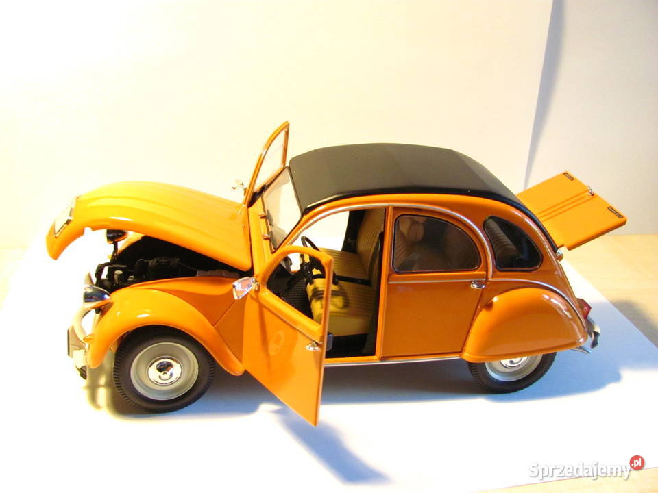 Samochód realistyczny model Citroen 2CV skala Łódź