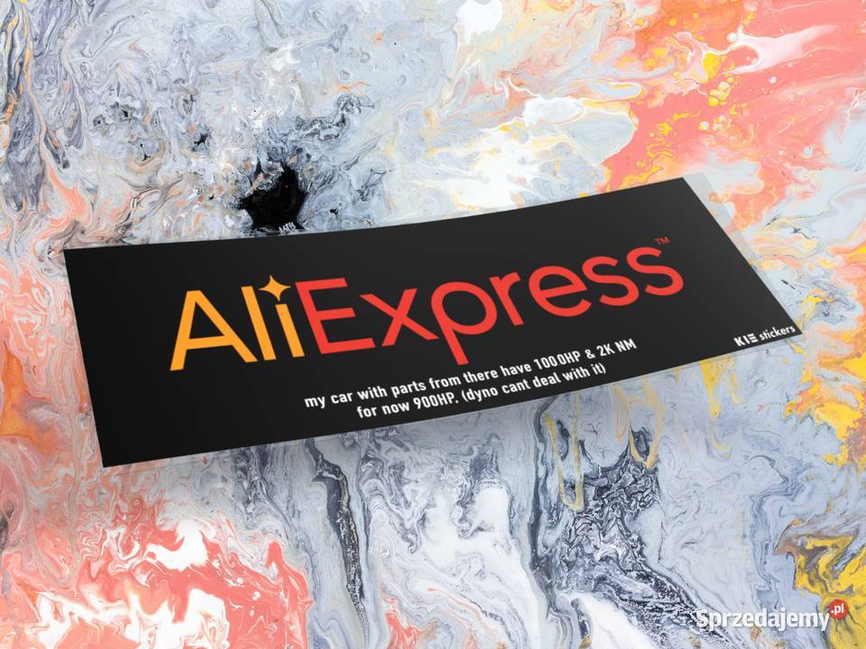Naklejka ALIEXPRESS 15 x 5 ali drift slap jdm 1 Choroszcz