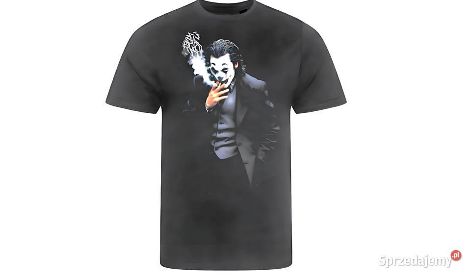 Koszulka męska thirt nadruk Jocker r S Batman Gdańsk