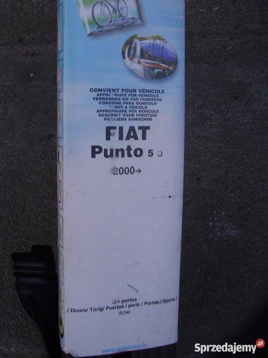 Bagażnik dachowy Fiat Punto 5 drzwi 1999 do 2005 sprzedam