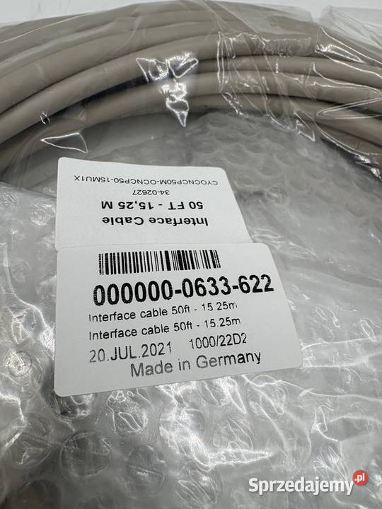 Zeiss 0000000633622 Interface cable mazowieckie Warszawa